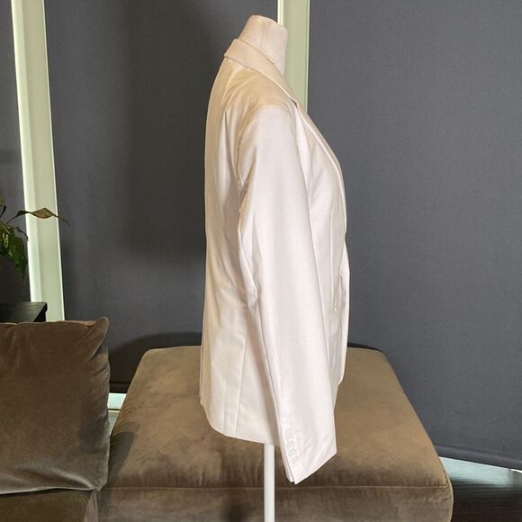 Men’s Mogu White 2 Piece Slim Fit Suit Notched Lapel Size 32 Jacket 31 Pants NWT - Picture 5 of 13